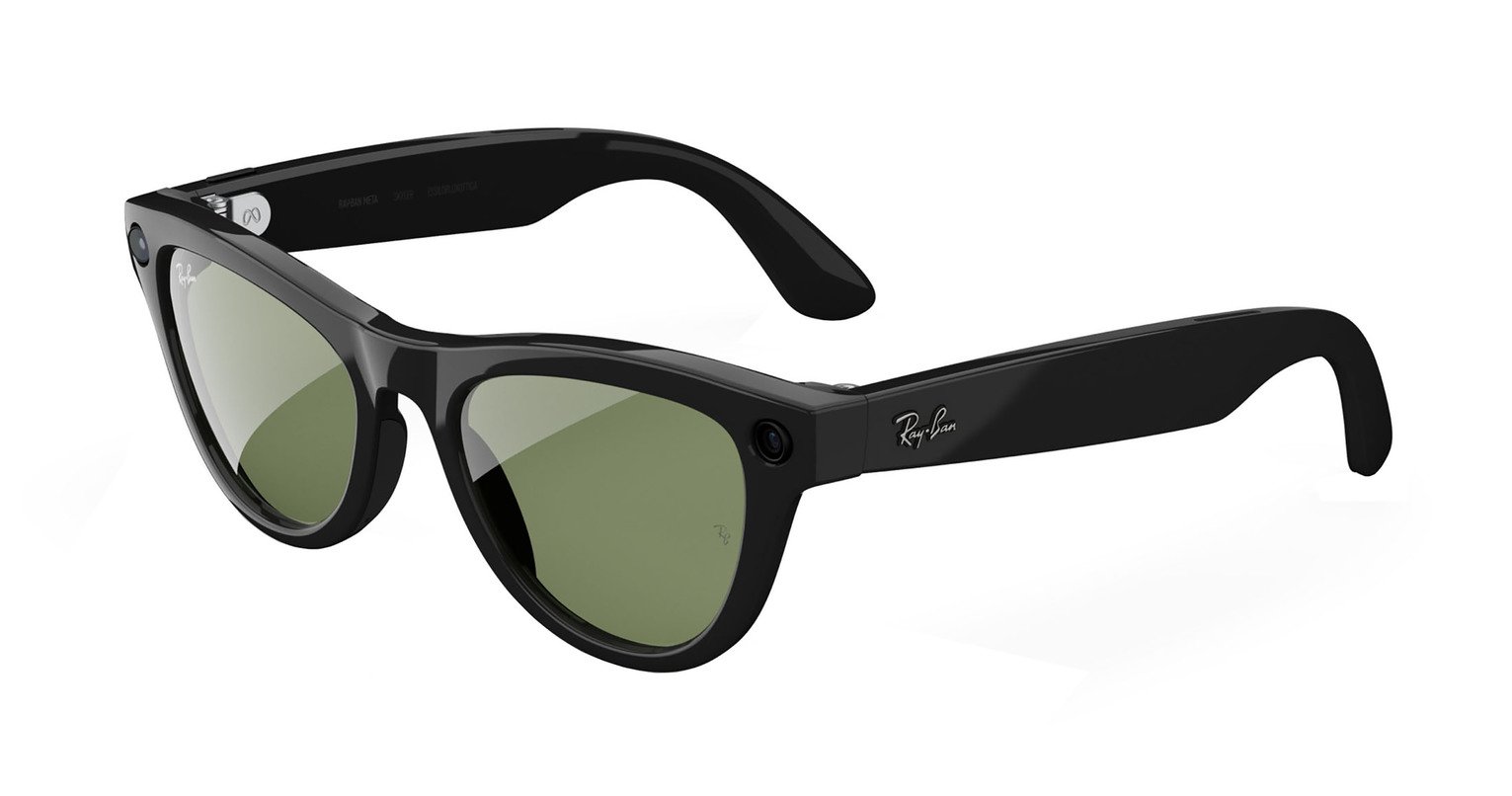 Ray-Ban Meta Skyler Gen 2 - Shiny Black, Green