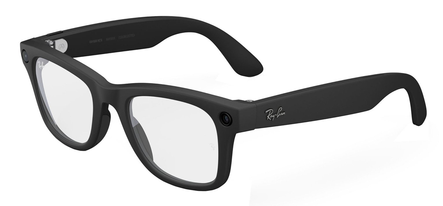 Ray-Ban Meta Wayfarer Gen 2 - Matte Black, Clear