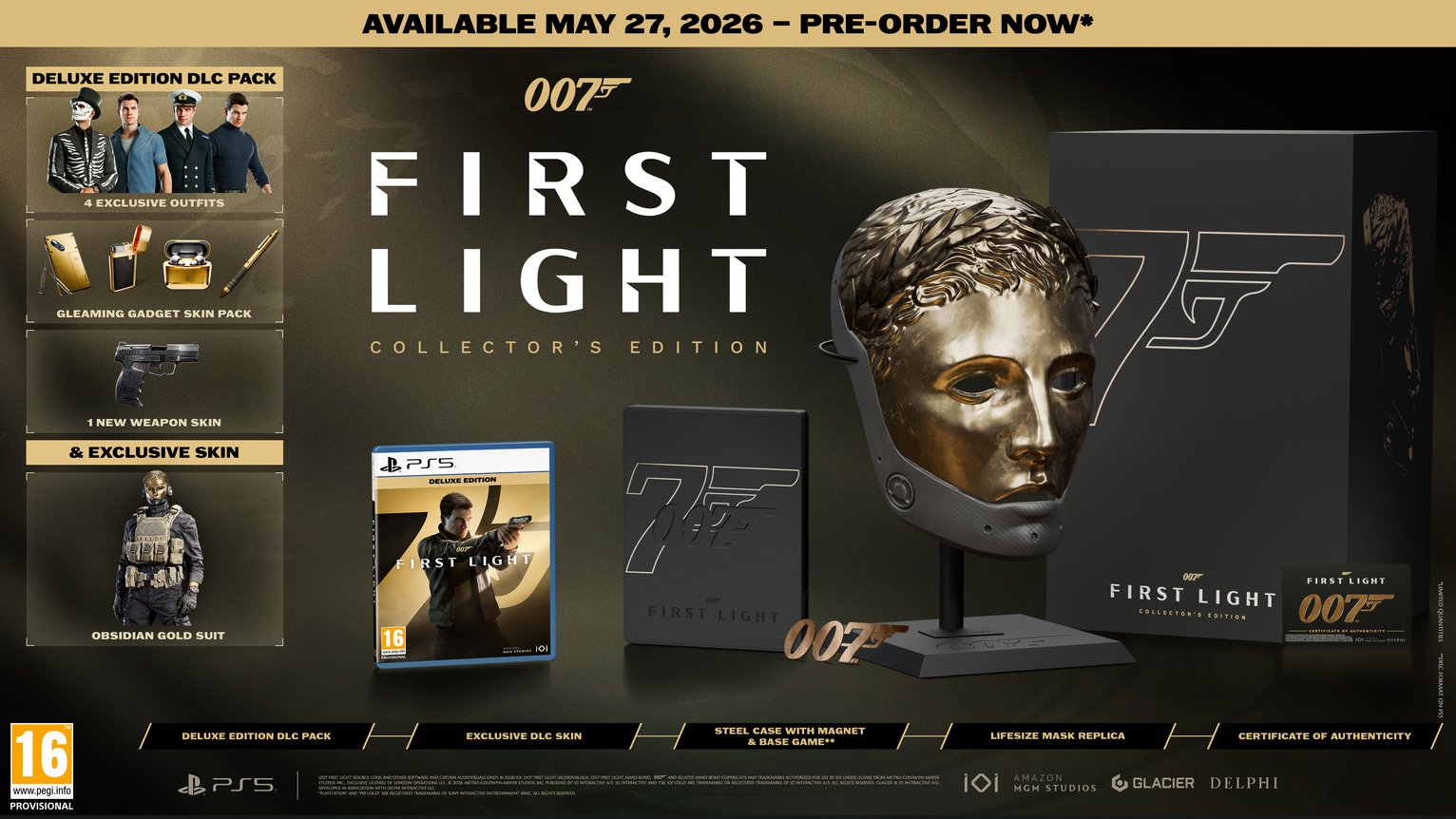 007 First Light Collector's Edition PS5 Game Pre-Order
