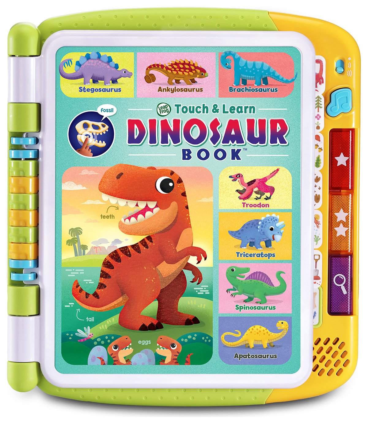 LeapFrog Touch & Learn Dinosaur Book