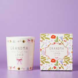 Widdop Love Life Scented Ceramic Candle 190G - Grandma