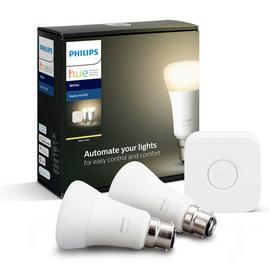 Philips Hue Starter Kit with White B22 Bulb