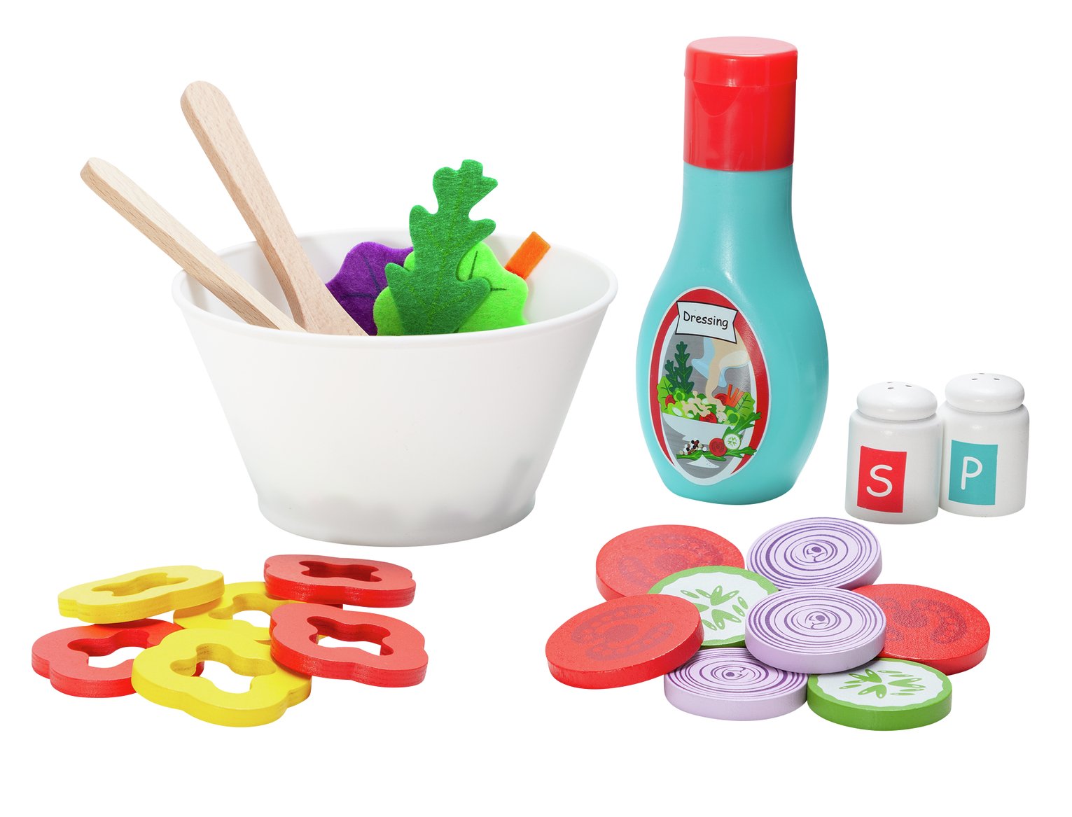 argos wooden play food