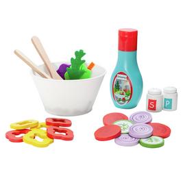 Chad Valley Wooden Toy Salad Set
