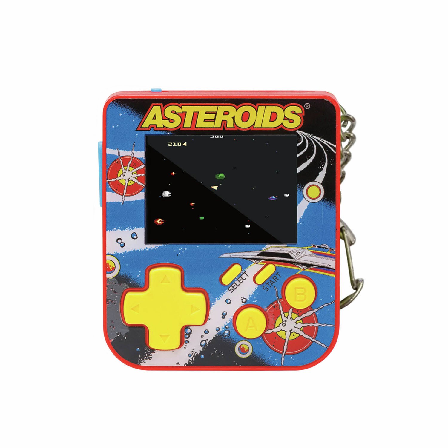ATARI Super Micro Keychain Gamer Asteroids Edition