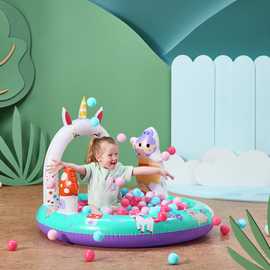 Chad Valley 2 in 1 Unicorn Paddling Pool and Ball Pit