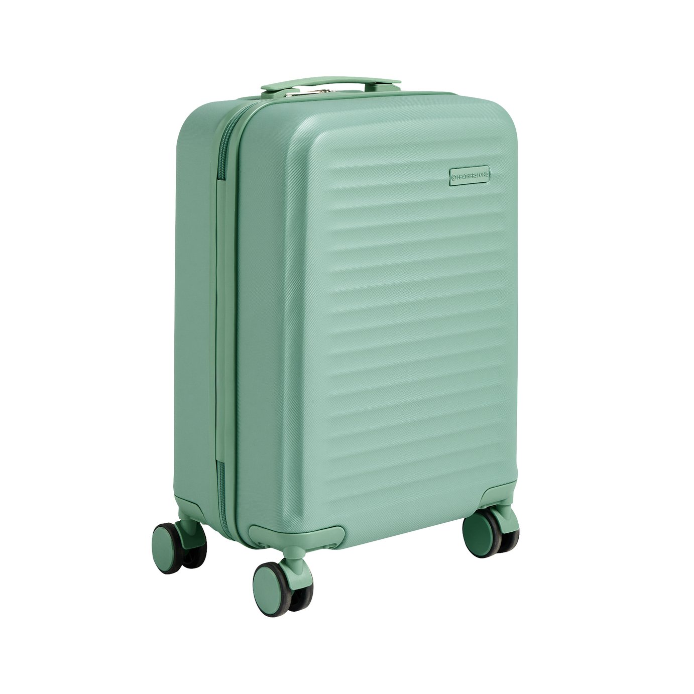 Featherstone Expandable 8 Wheel Hard Suitcase - Green