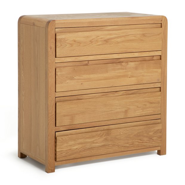 Buy Argos Home Novara 4 Drawer Chest Oak Oak Veneer