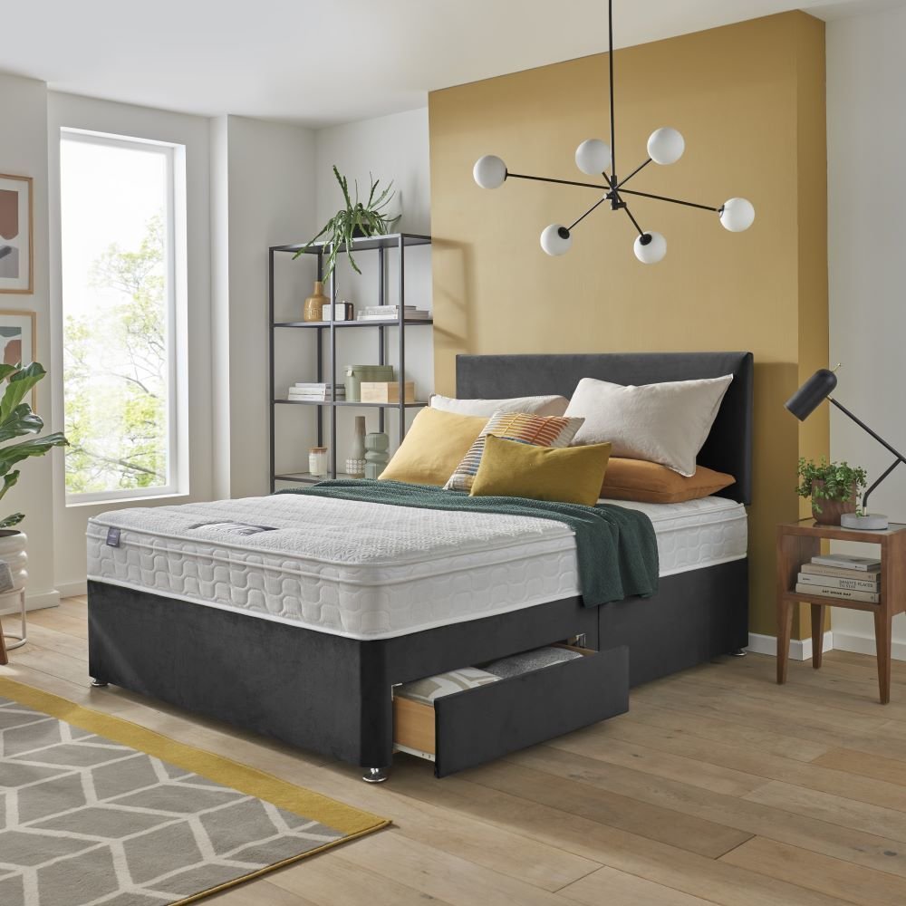 Double 2 storage drawers Divan beds | Argos