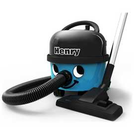 Henry Bagged Corded Cylinder Vacuum Cleaner - Blue