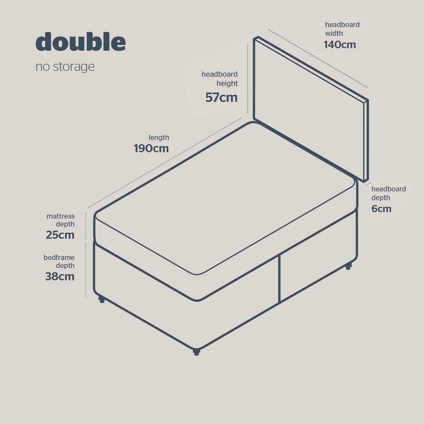 Silentnight Middleton Comfort Mattress & Divan Bed Set