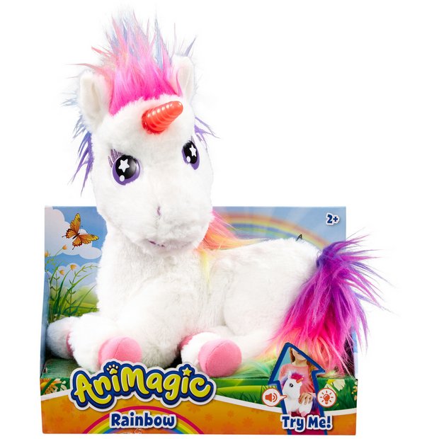 Buy Animagic Rainbow My Glowing Unicorn Playsets And Figures Argos