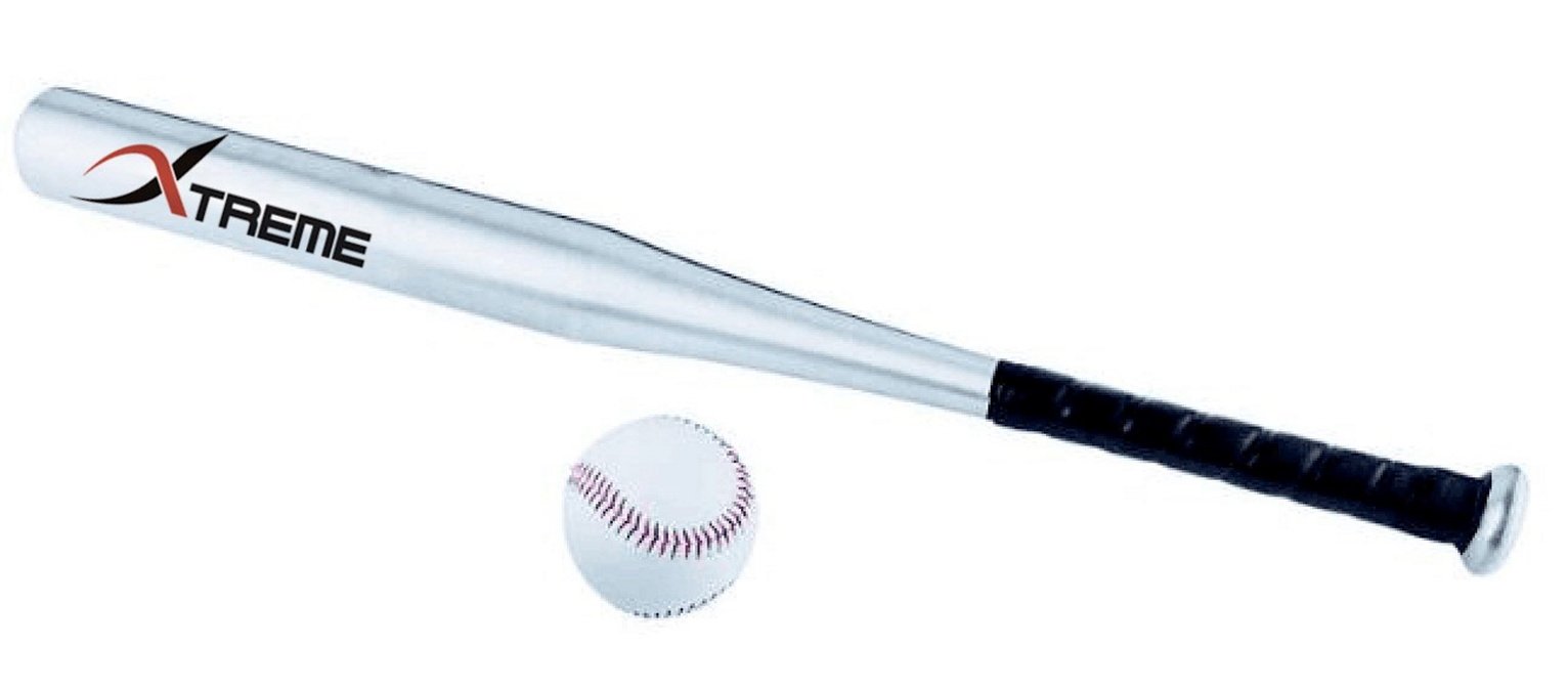 softball bat and ball