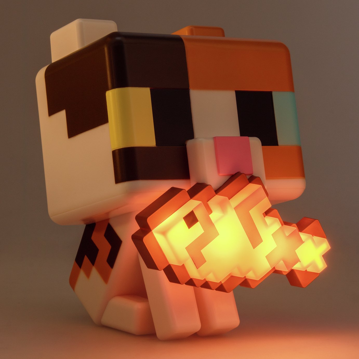 Minecraft Cat GloBuddies LED Novelty Light - Multicoloured