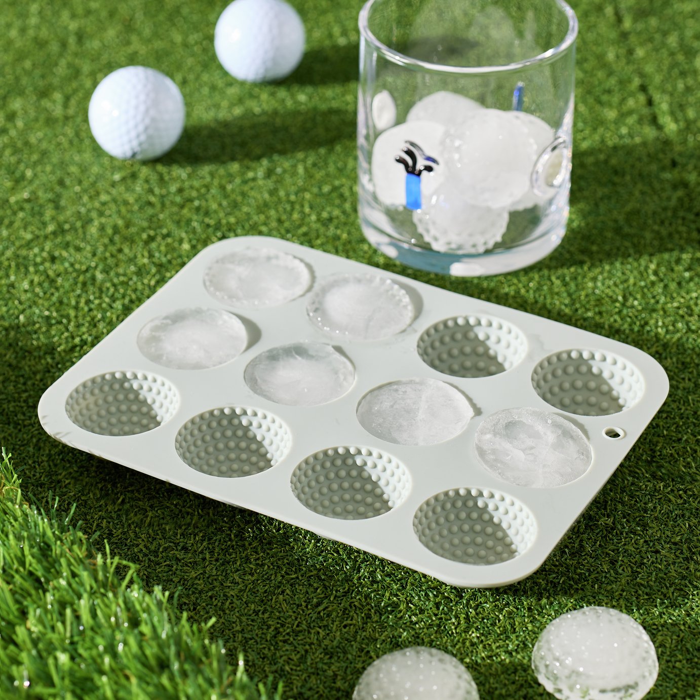 Argos Home Golf Silicone Ice Cube Mould