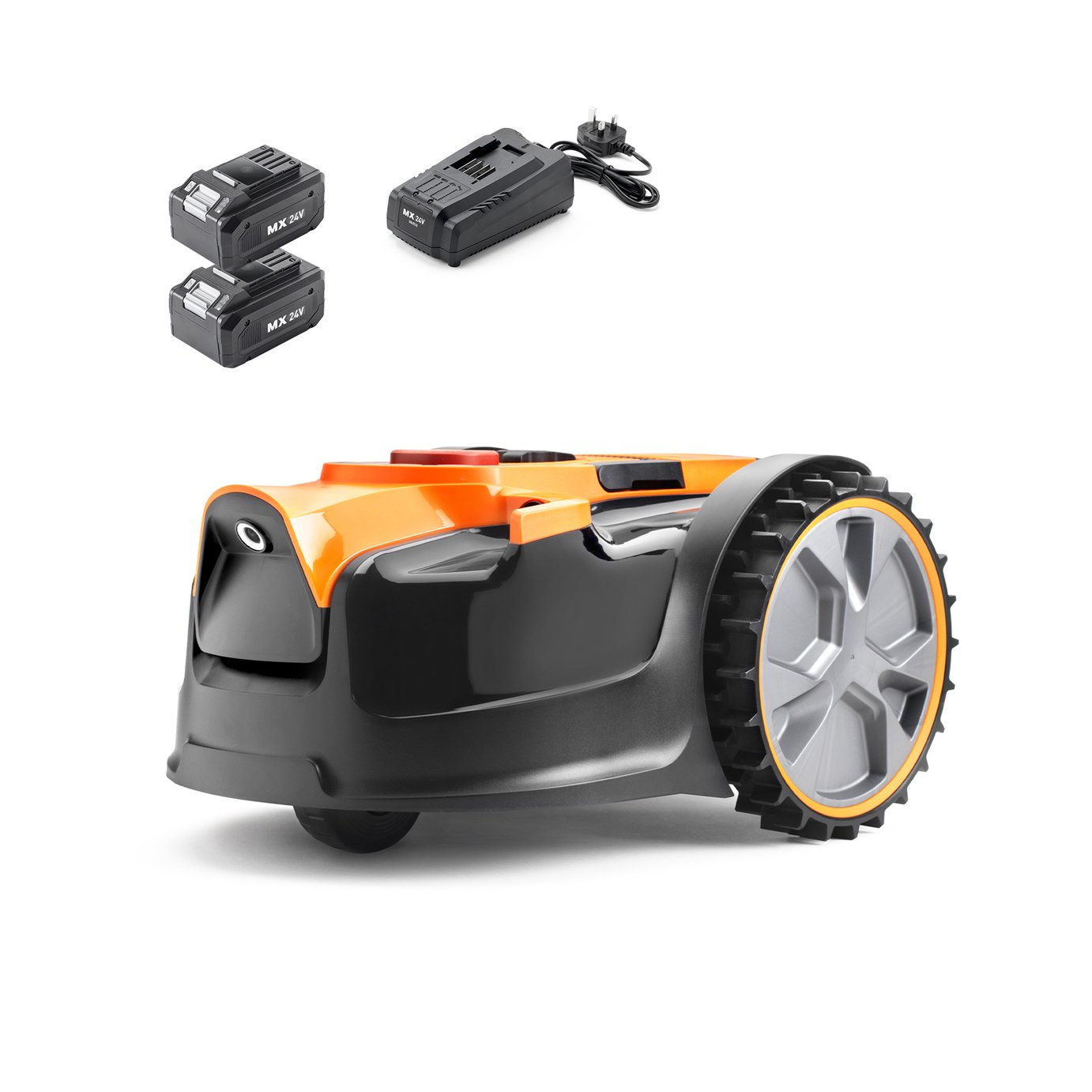 LawnMaster 16cm Cordless Robotic Lawnmower - 24V