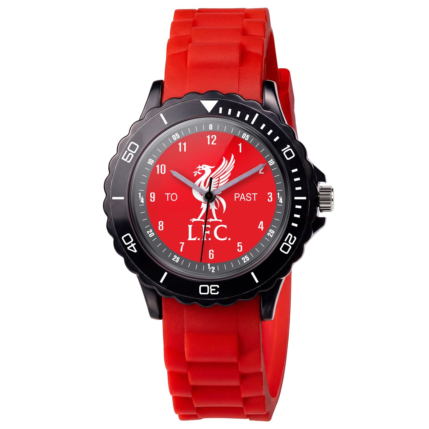 Liverpool FC Time Teacher Red Silicone Strap Watch