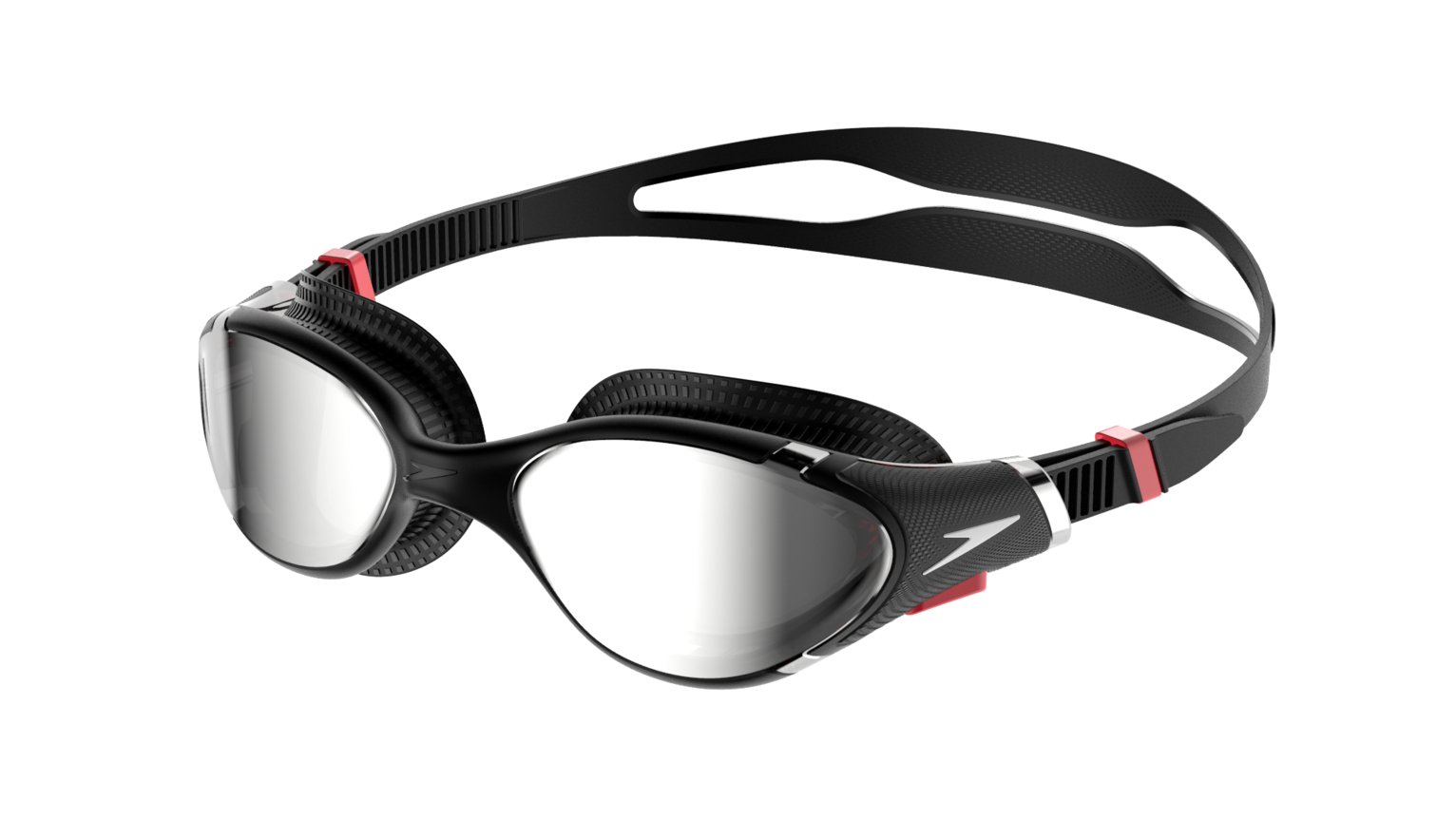 Speedo Biofuse 2.0 Mirror Goggles - Black and Silver