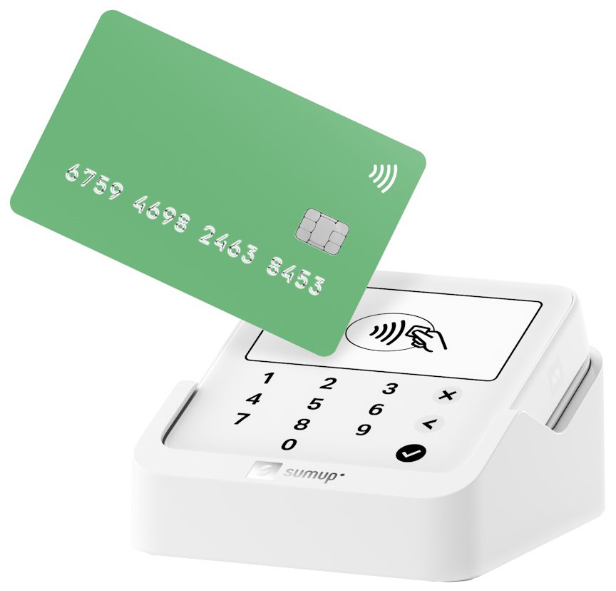 SumUp Solo Lite Card Reader with Charging Station