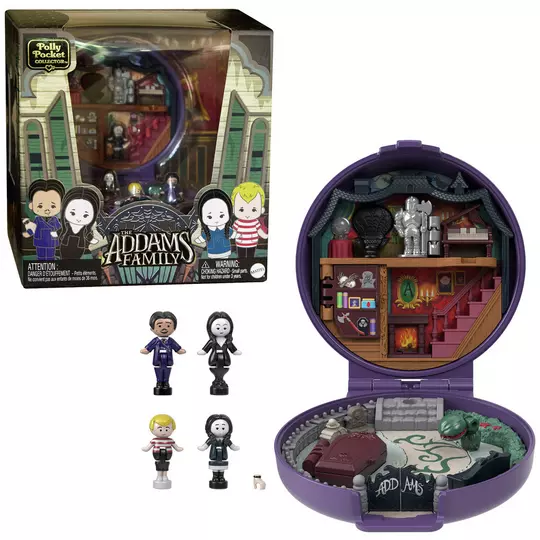 Polly Pocket Addams Family Compact Collector Dolls & Playset
