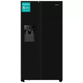Hisense RS694N4TBF Fridge Freezer - Black
