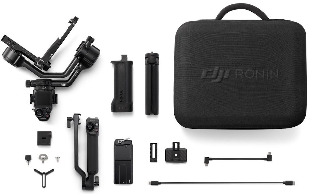DJI RS 5 All-in-One Camera Gimbal Stabiliser Combo