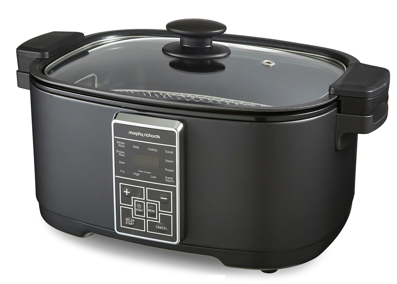 Morphy Richards 6.5L Multifunction 10-in-1 Slow Cooker-Black