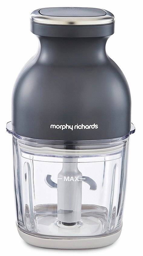 Morphy Richards 404504 3-in-1 Mini Food Chopper - Grey