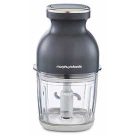 Morphy Richards 404504 3-in-1 Mini Food Chopper - Grey
