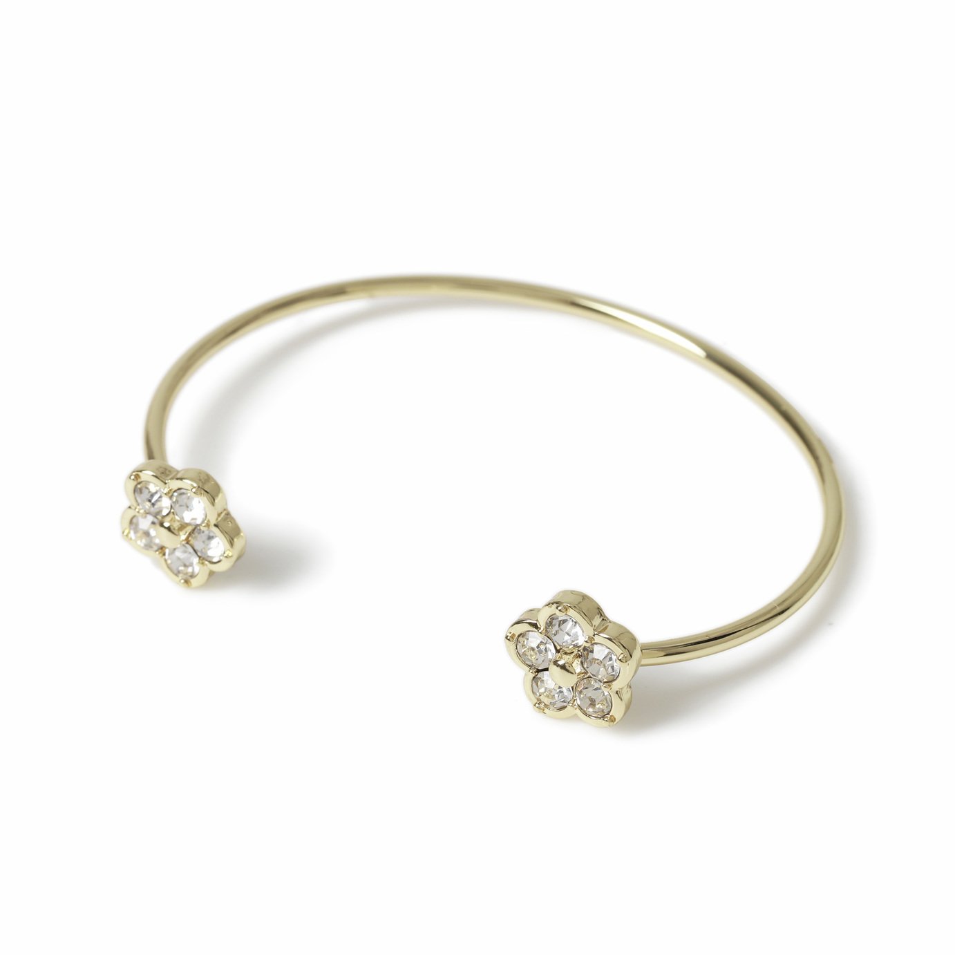 Liars & Lovers Crystal Flower Bangle
