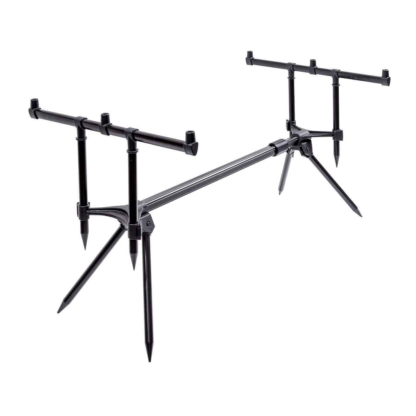 Carp On 3 Rod Fishing Pod with Adjustable Body Carry Case