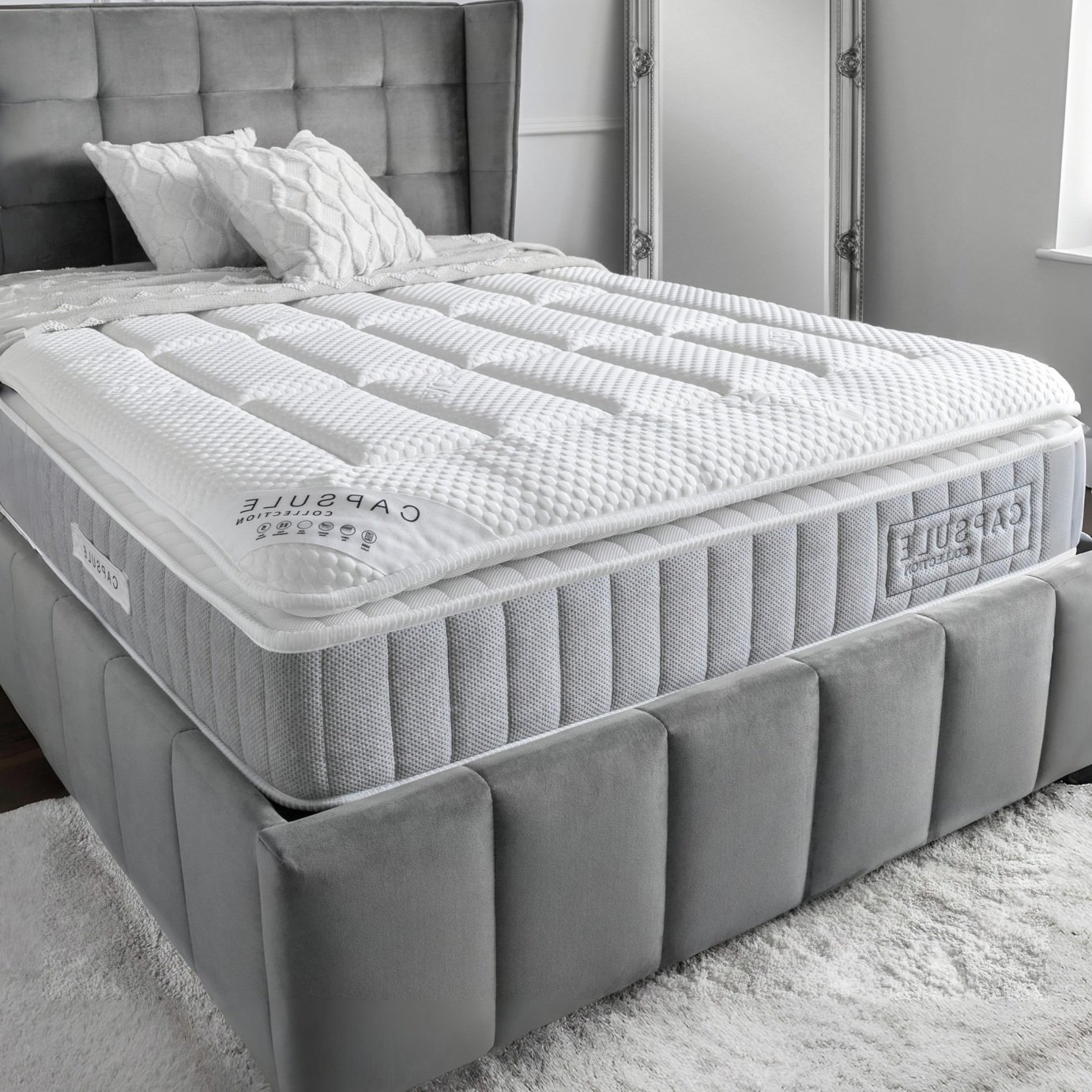 Julian Bowen Capsule Pillow Top 3000 Pkt Mattress - Double