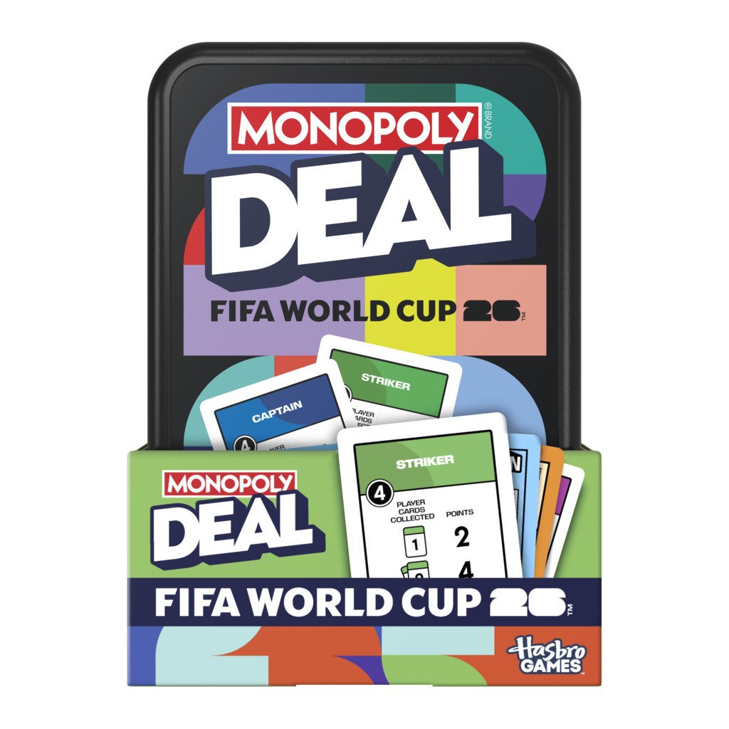 Monopoly Deal FIFA World Cup 2026 Trading Cards