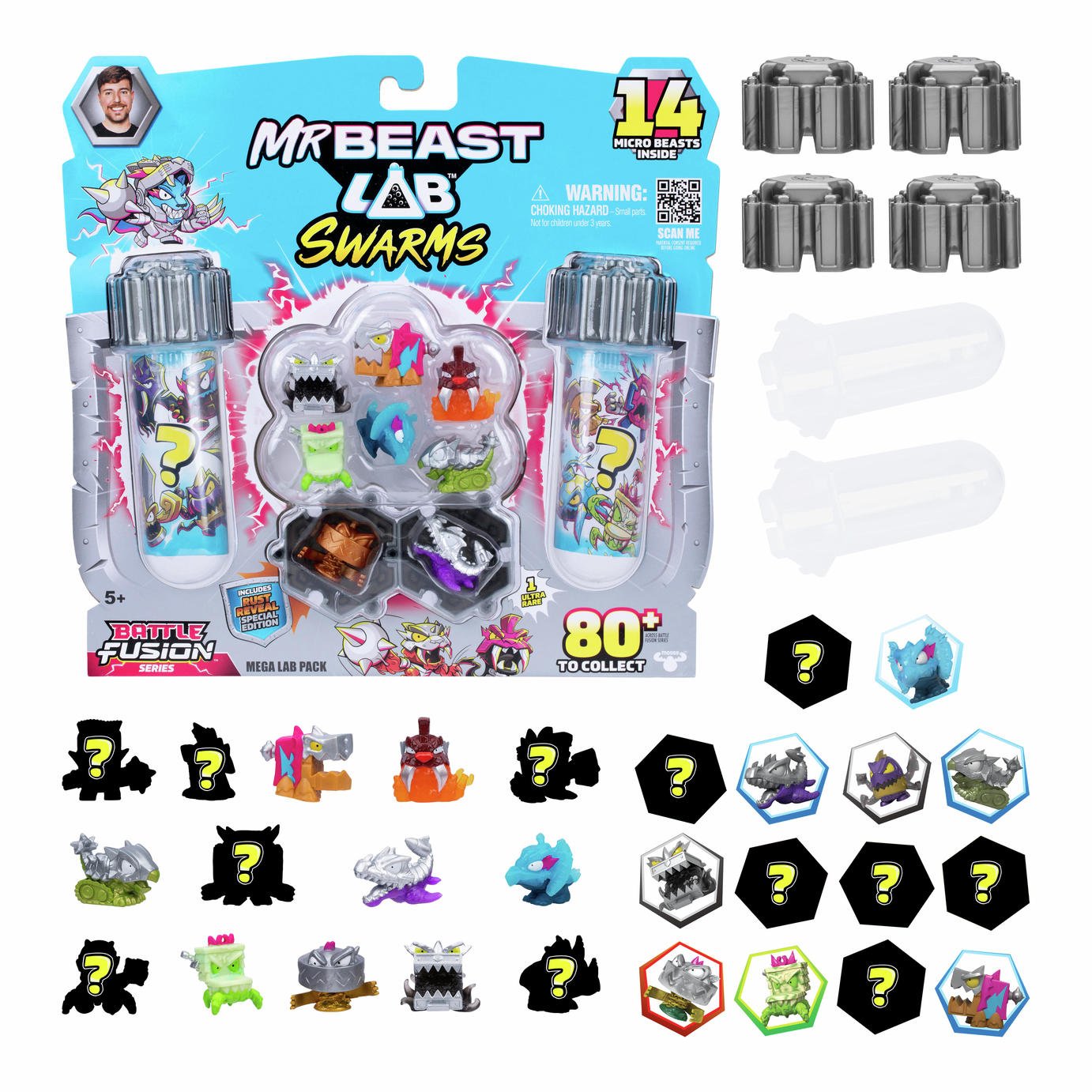 MrBeast Lab Mega Lab Collectable - Pack of 14