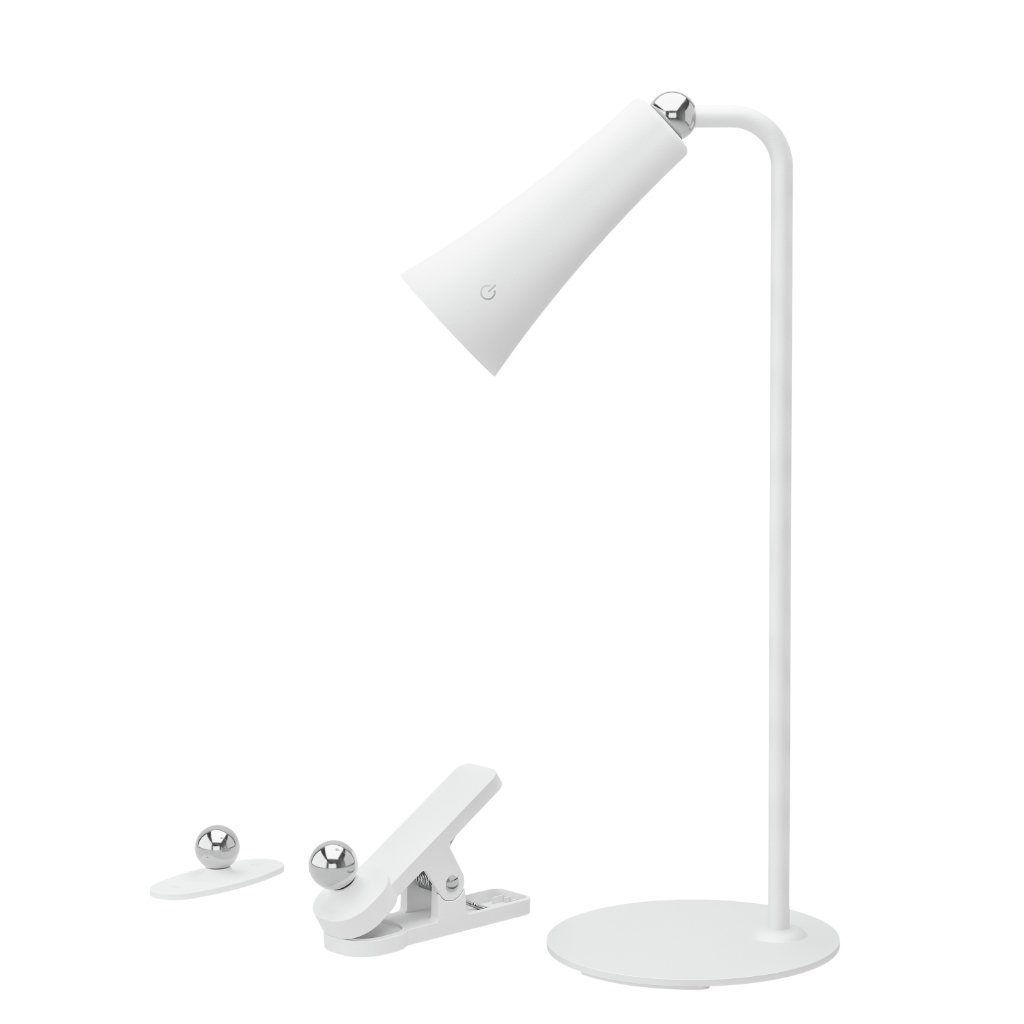 Xtralite Geo Optic Magnetic LED Rechargeable Lamp - White