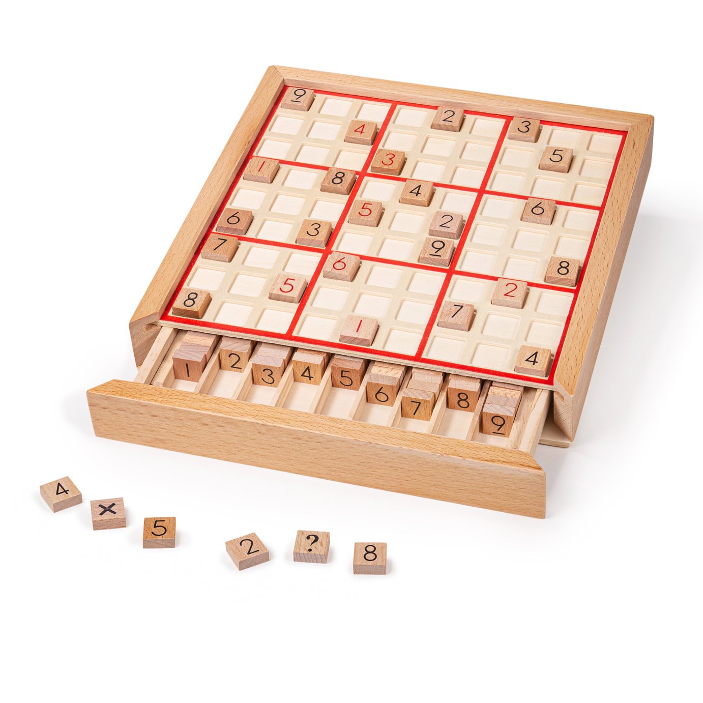 Bigjigs Toys Wooden Sudoku Board Game