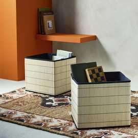 Habitat Set of 2 Square Plus Boxes - Natural