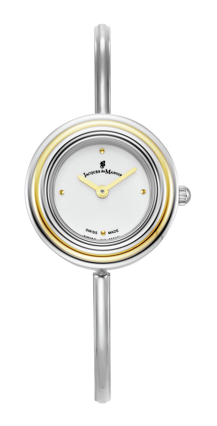 Jacques Du Manoir Aurora Womens Steel Bangle Boxed Set Watch