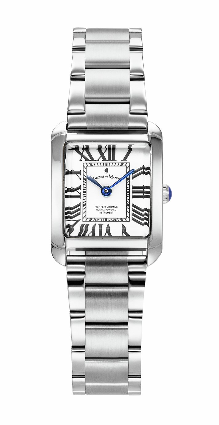 Jacques Du Manoir Emily Womens Steel Bracelet Watch