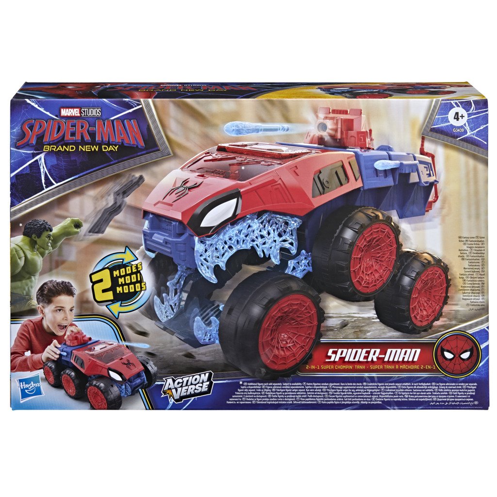 Spider-Man Brand New Day Ultimate Web Breaker 2-in-1 Super Chompin' Tank 