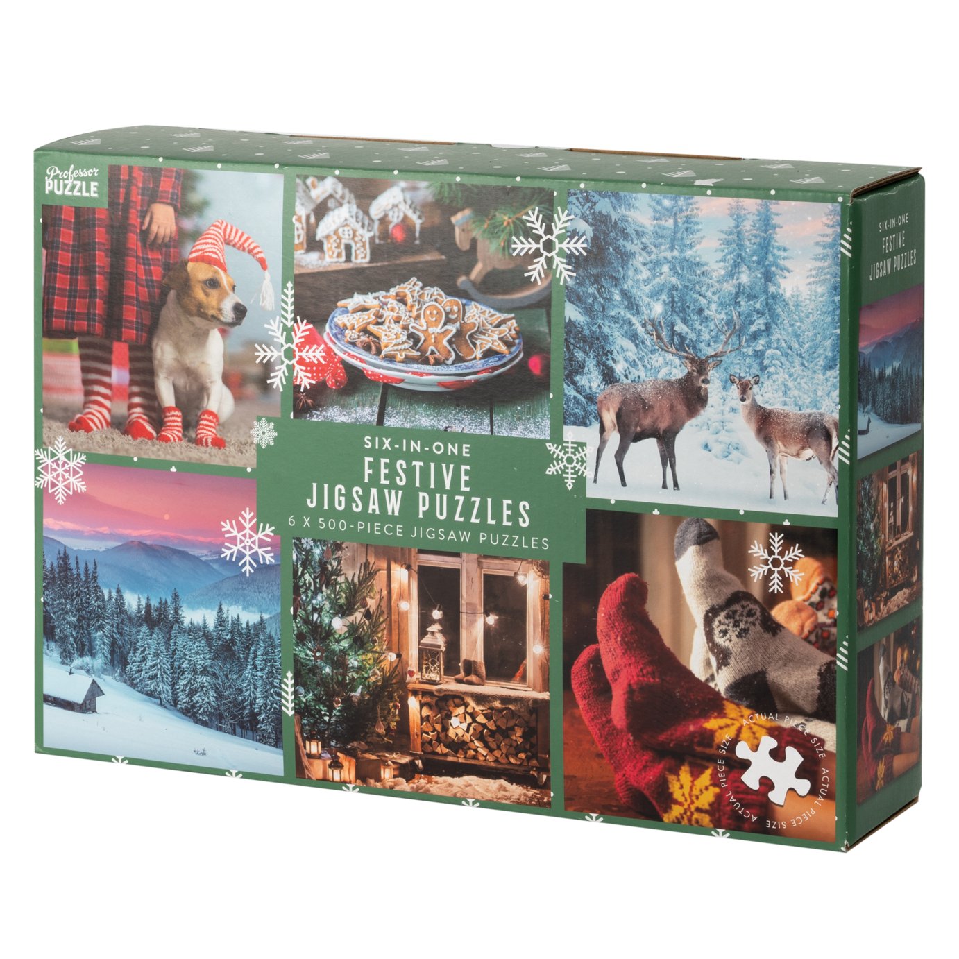 Professor Puzzle Six In One Festive Jigsaw Puzzles