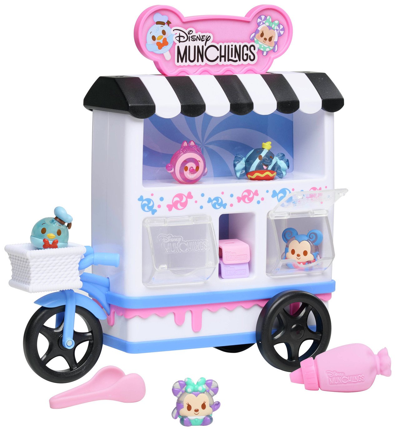Disney Munchlings Candy Cart Playset
