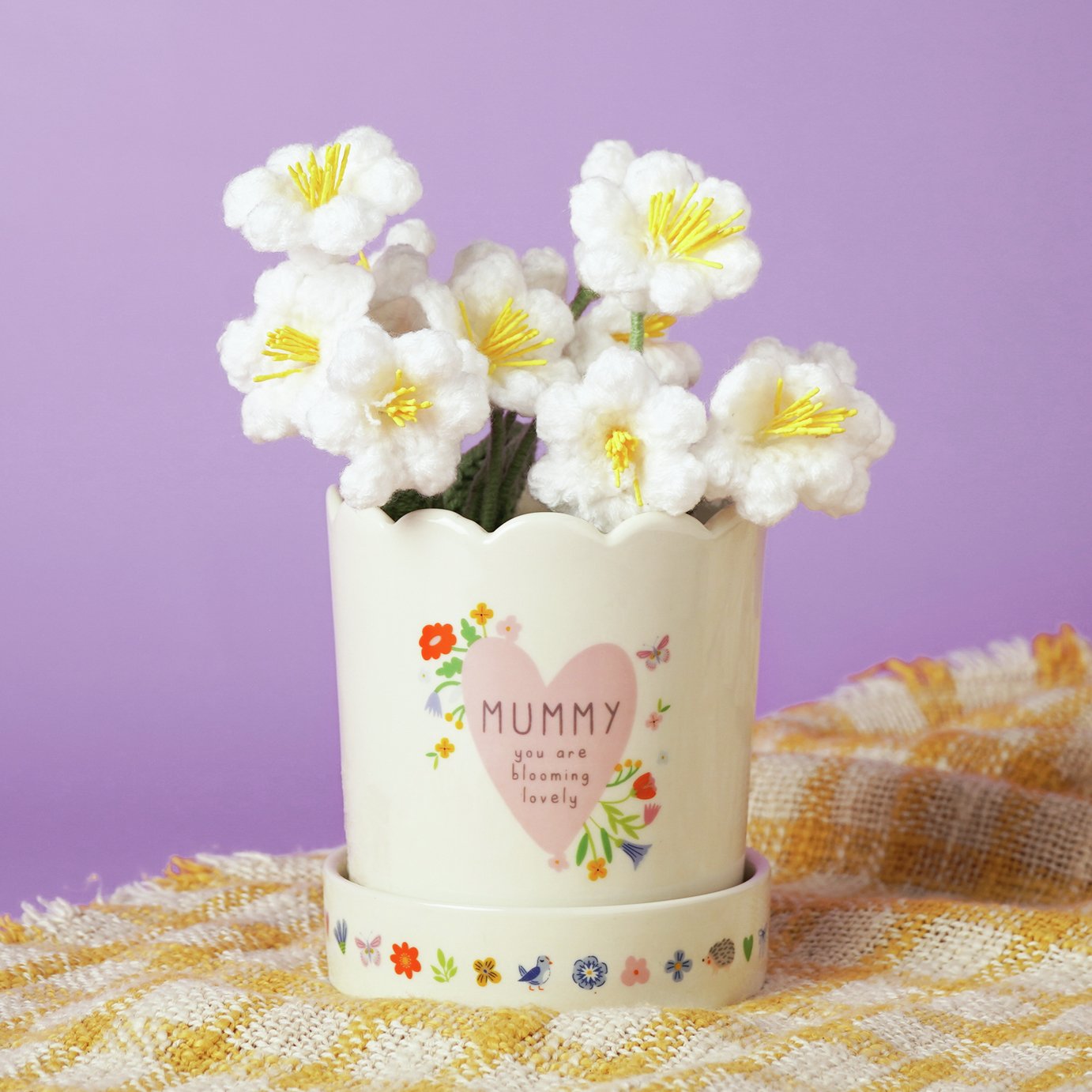 Widdop Love Life Ceramic Plant Pot - Mummy