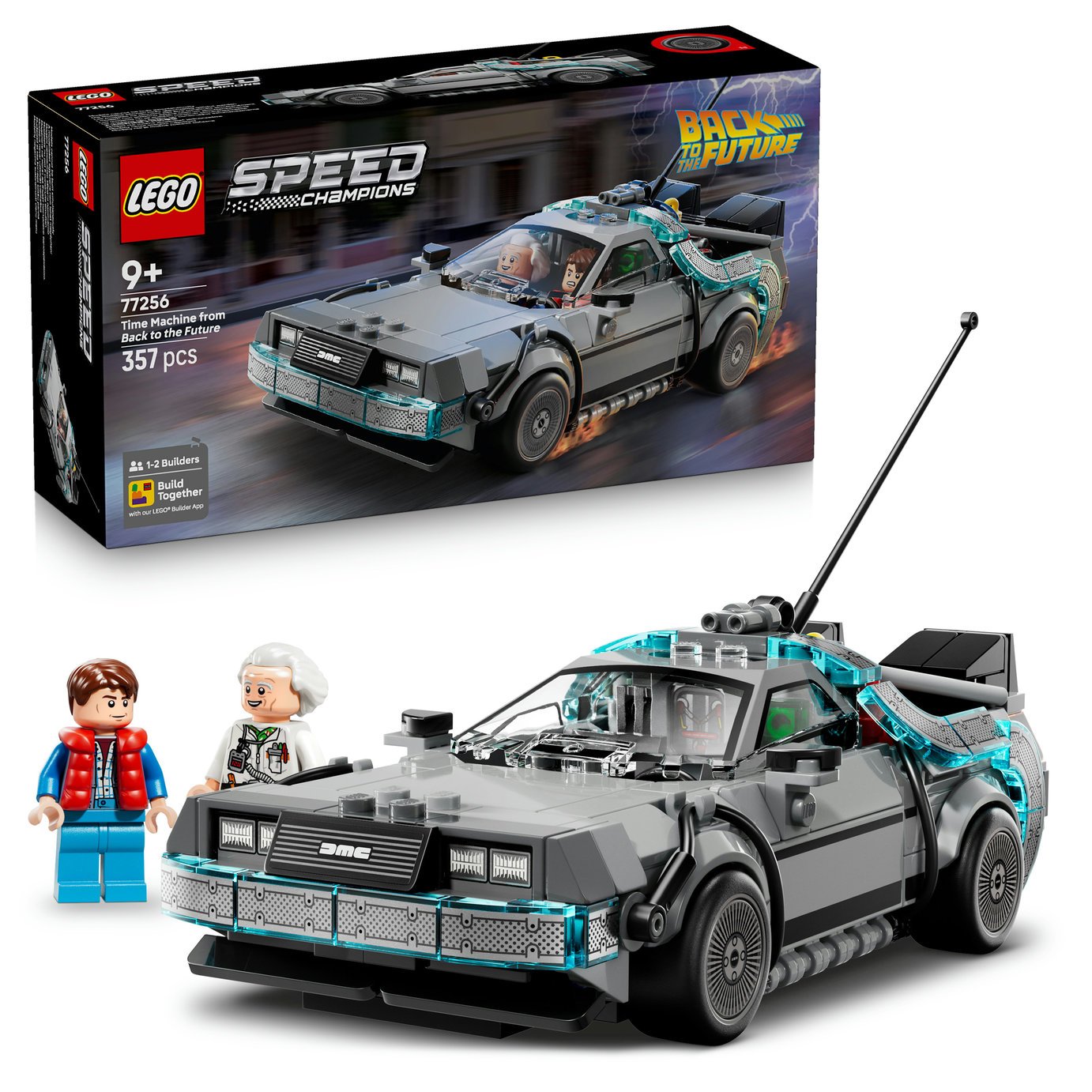 LEGO Speed Champions Back to the Future Time Machine 77256