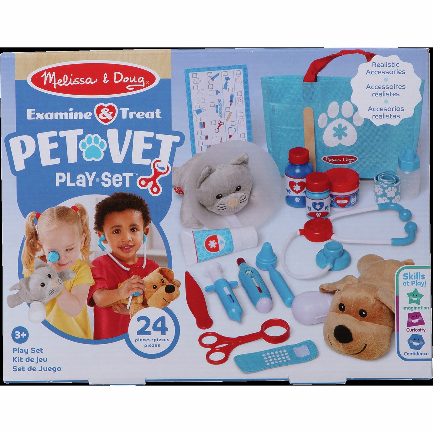 Melissa & Doug Examine and Treat Pet Vet Play Set