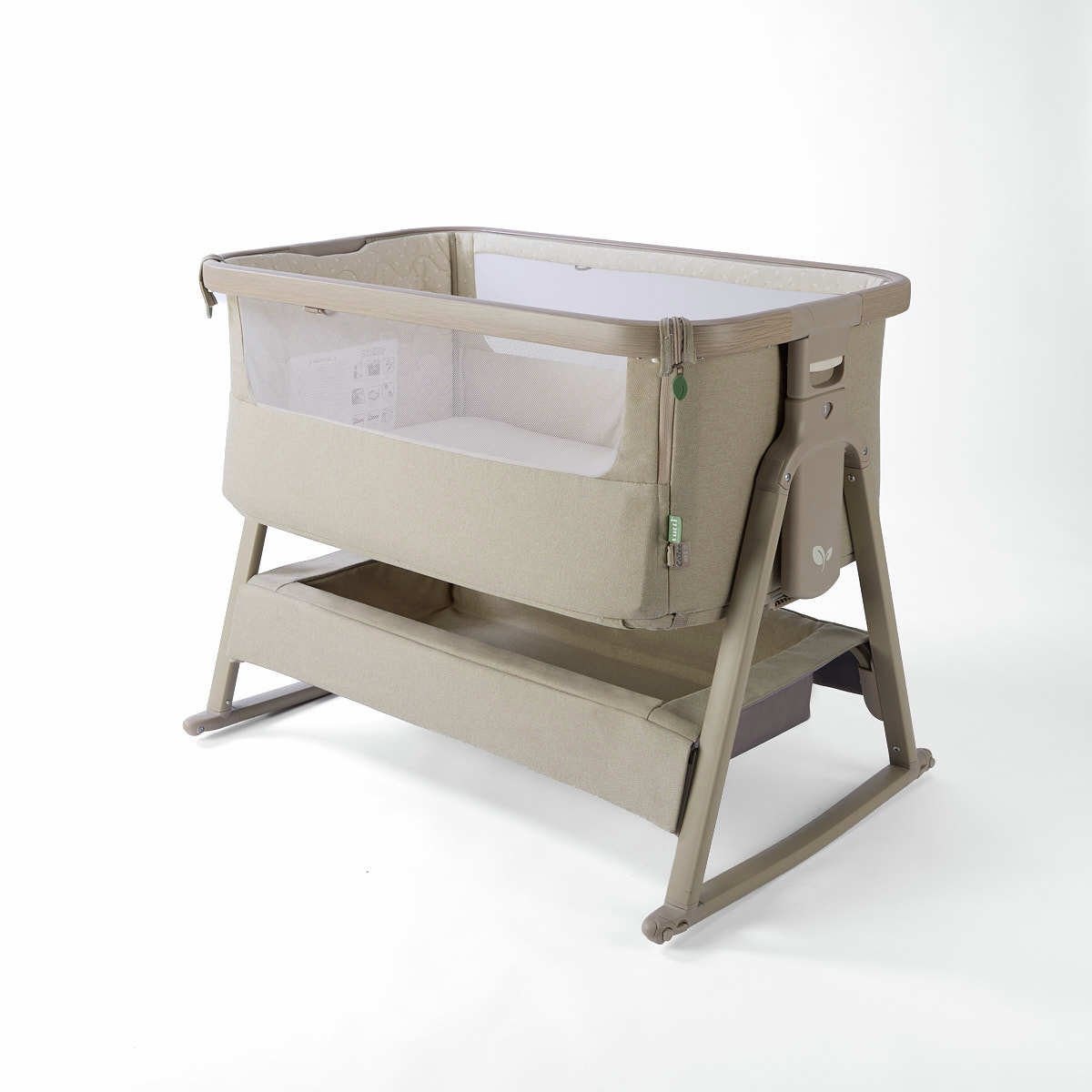 Tutti Bambini Cozee Air 2 Bedside Crib - Cocoa