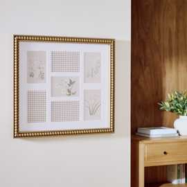 Argos Home Beaded Edge Multi Photo Picture Frame - 4x6"