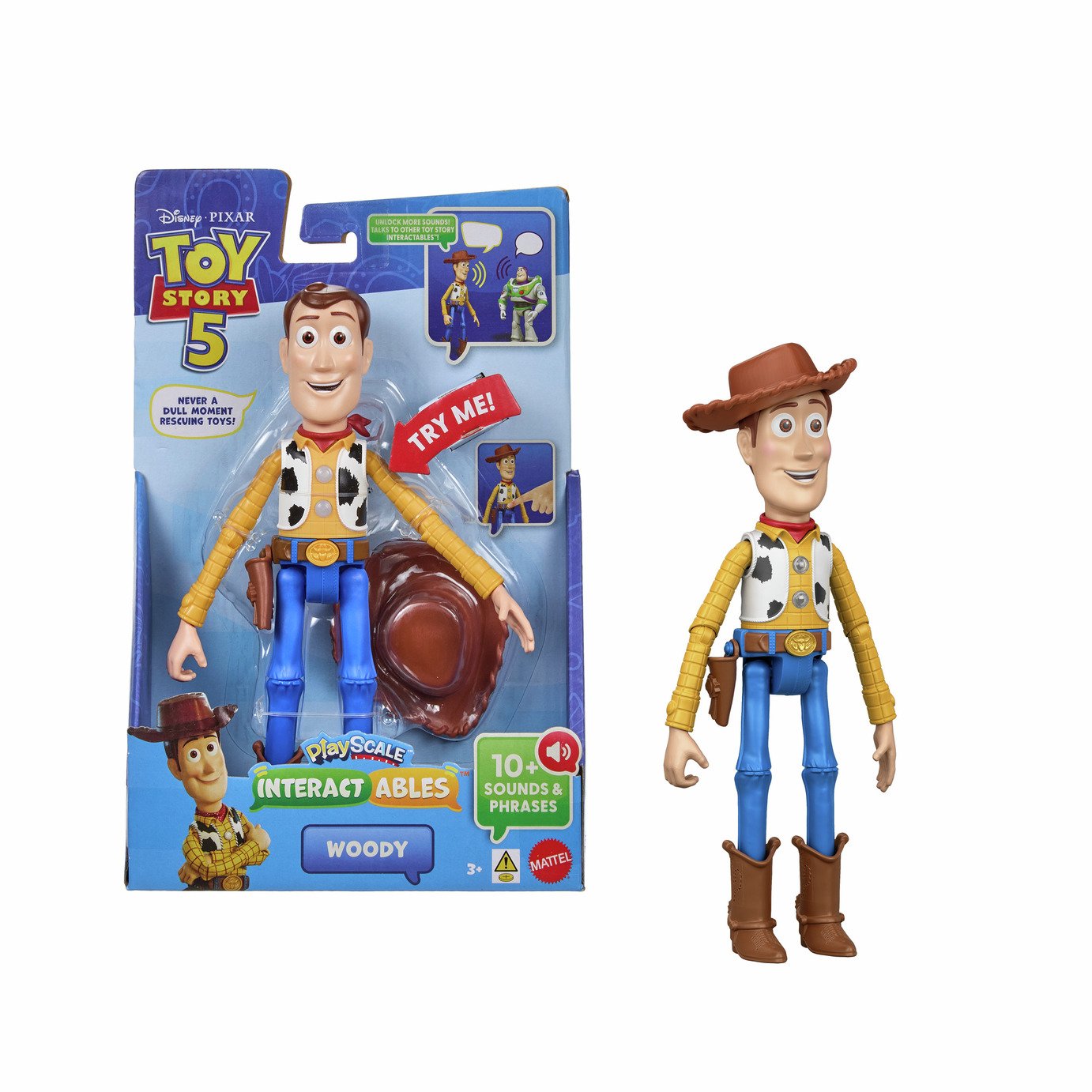 Disney & Pixar Toy Story 5 Interactables Woody Figure