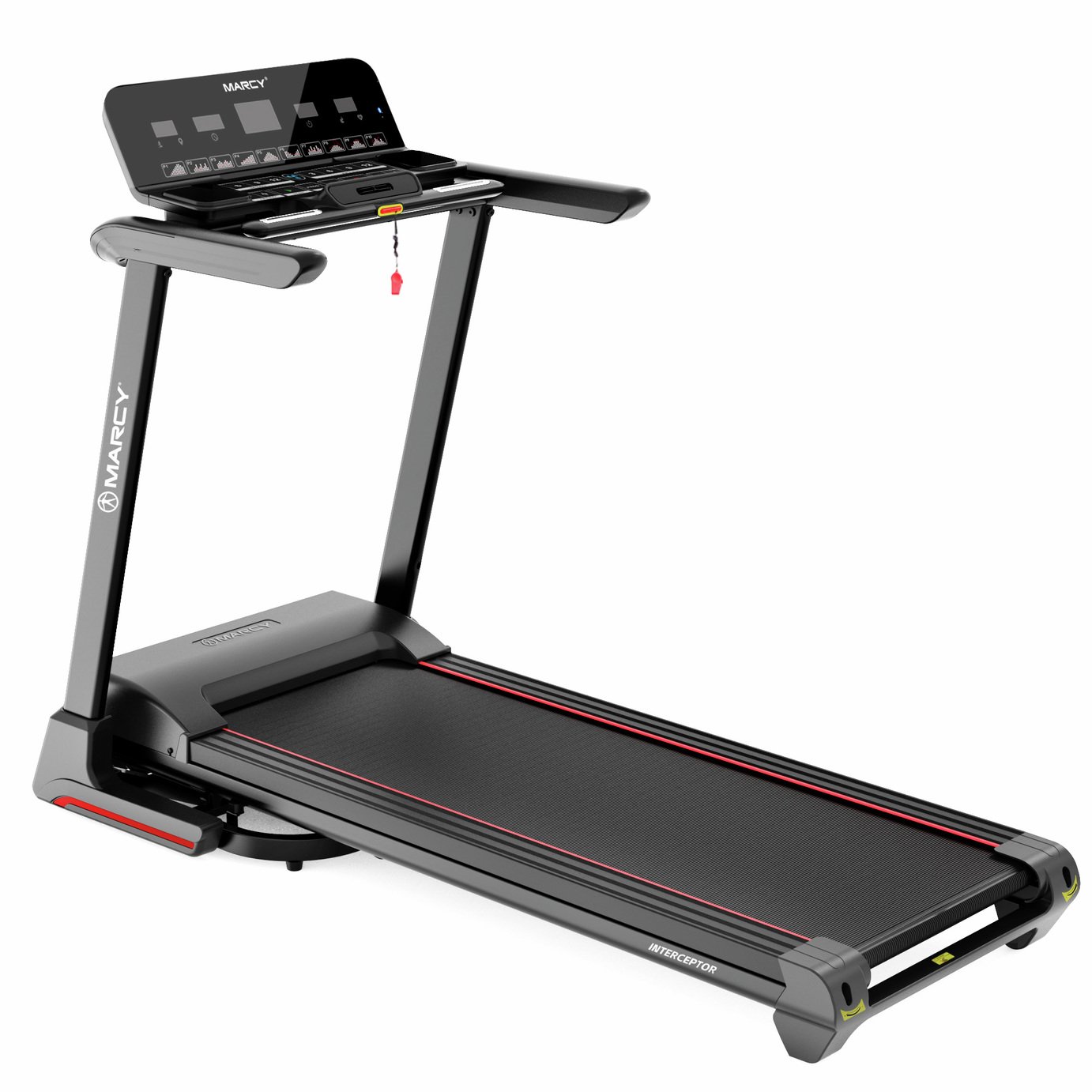 Marcy Interceptor Folding Treadmill With Incline & Bluetooth