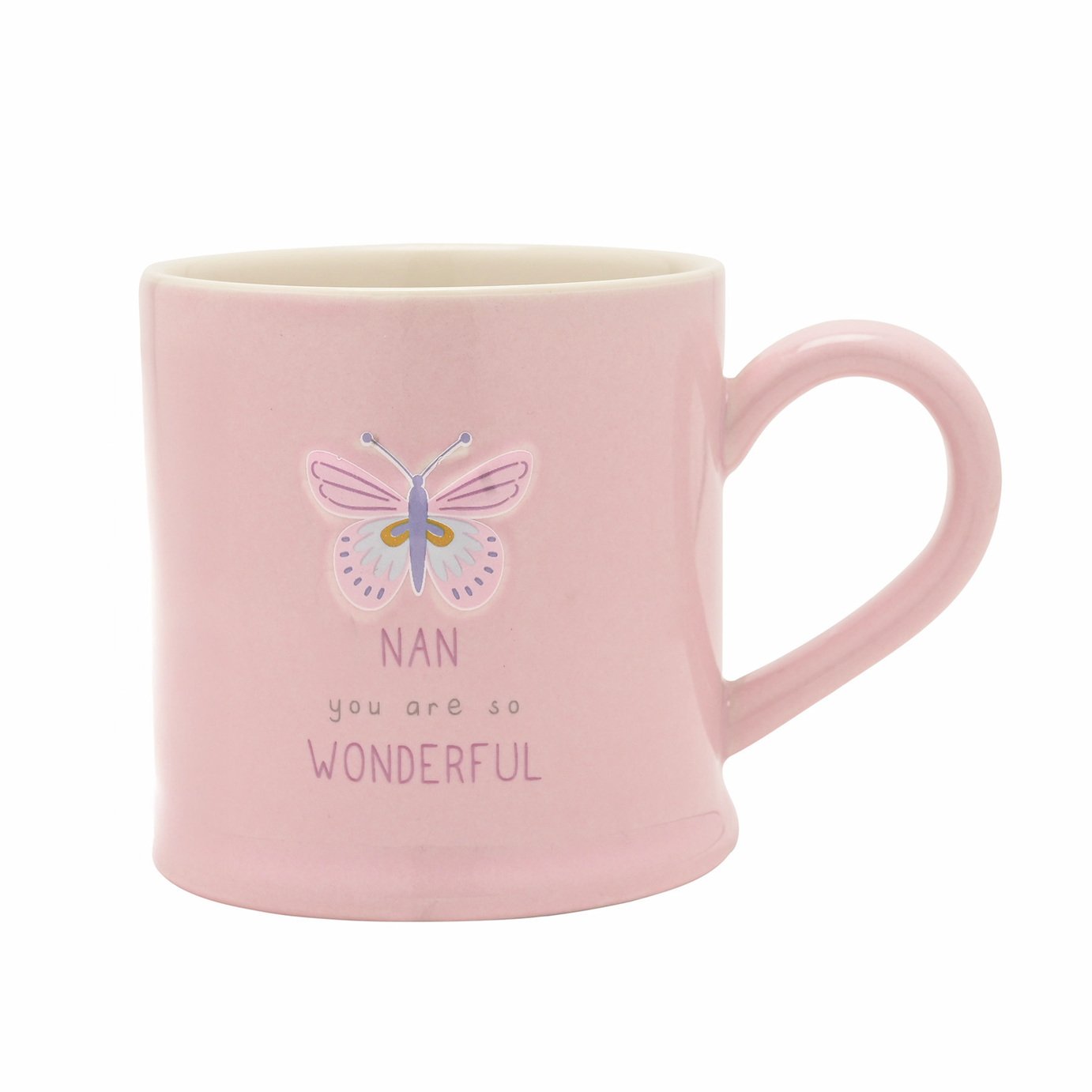 Widdop Love Life Lilac Ceramic Mug - Nan